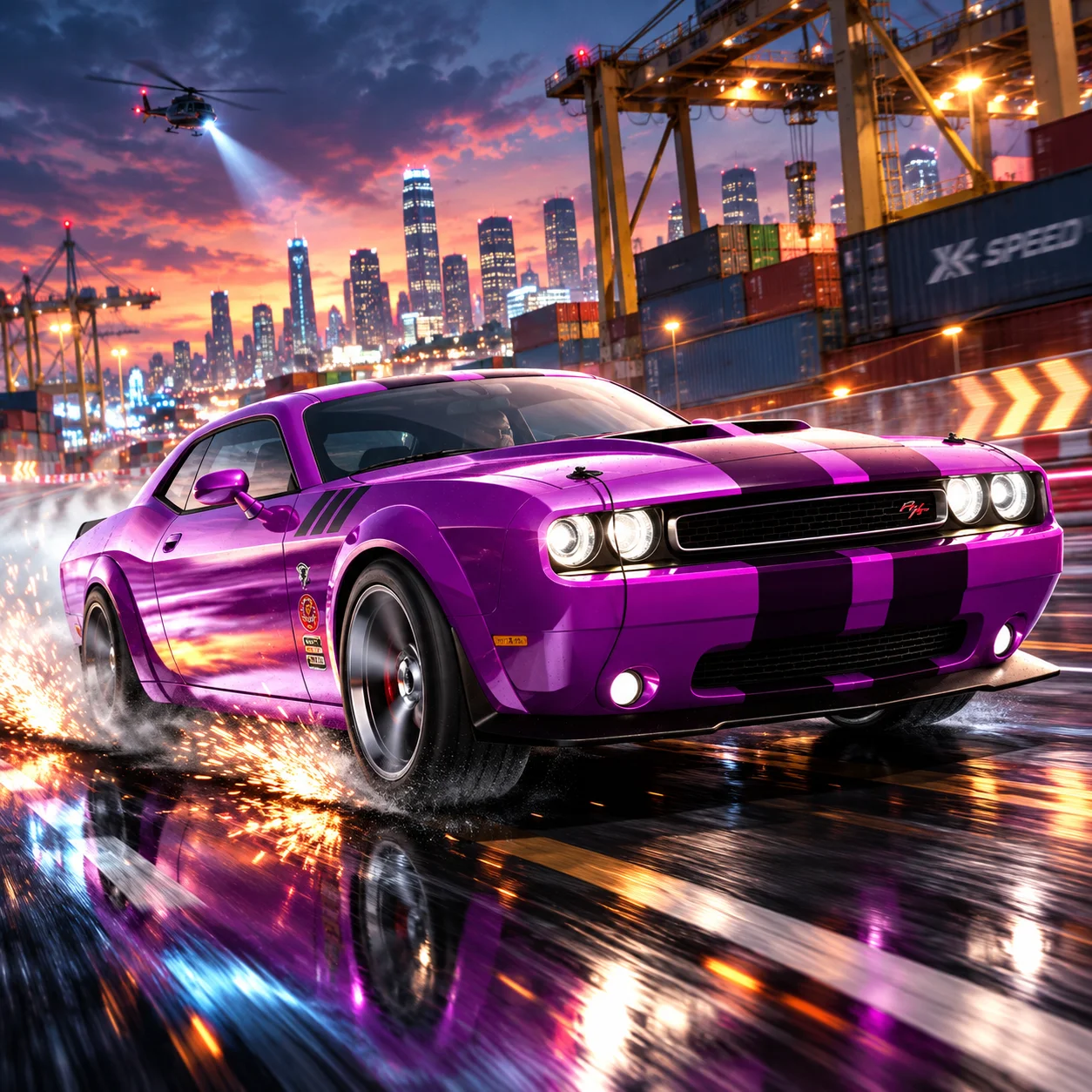 Burnout Drift Seaport Max