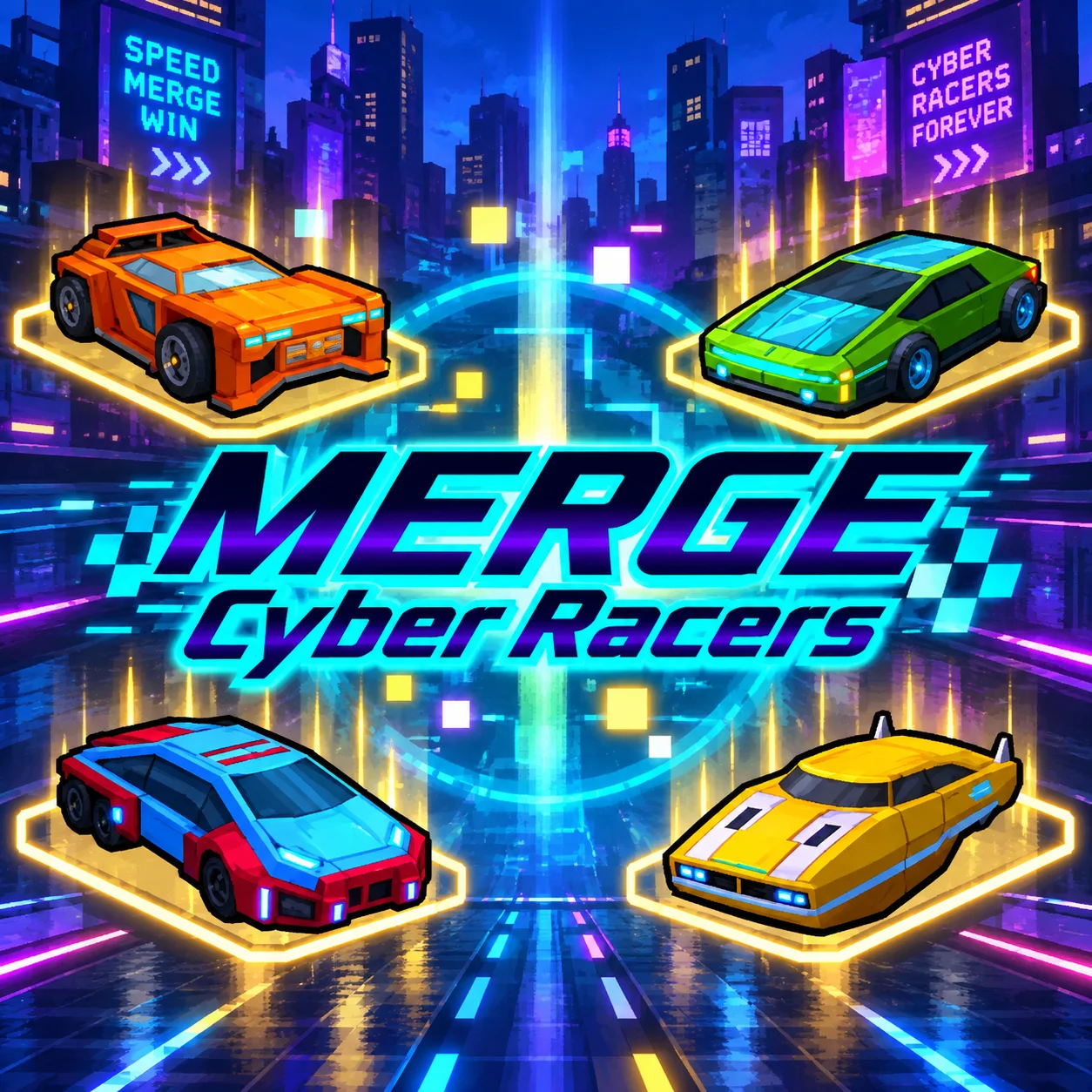 Merge Cyber Racers