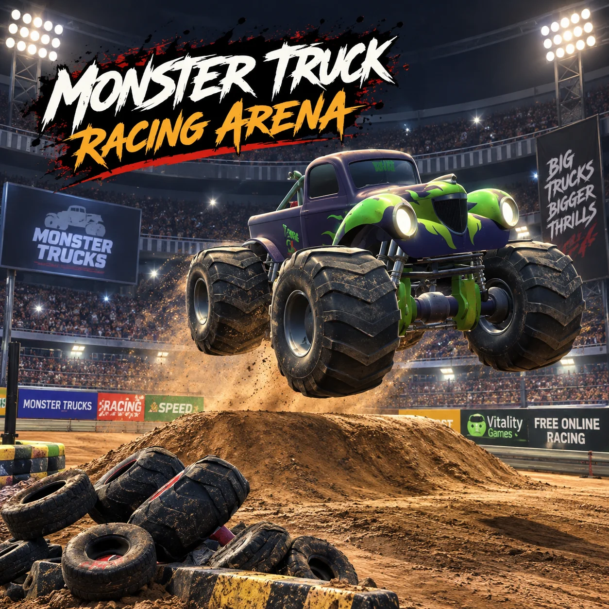 Monster Truck Racing Arena